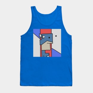 Abstract America Superhero Tank Top